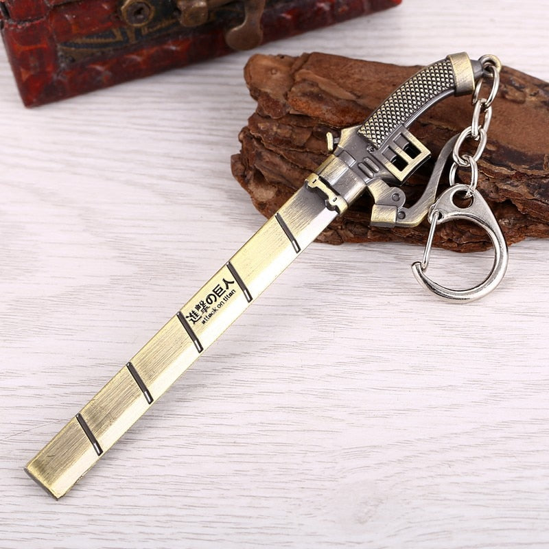 Eren Yeager Sword Keychain Attack on Titan