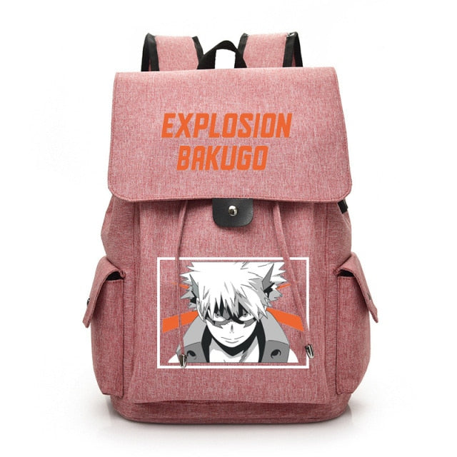 Bakugo Explosion Backpack My Hero Academia