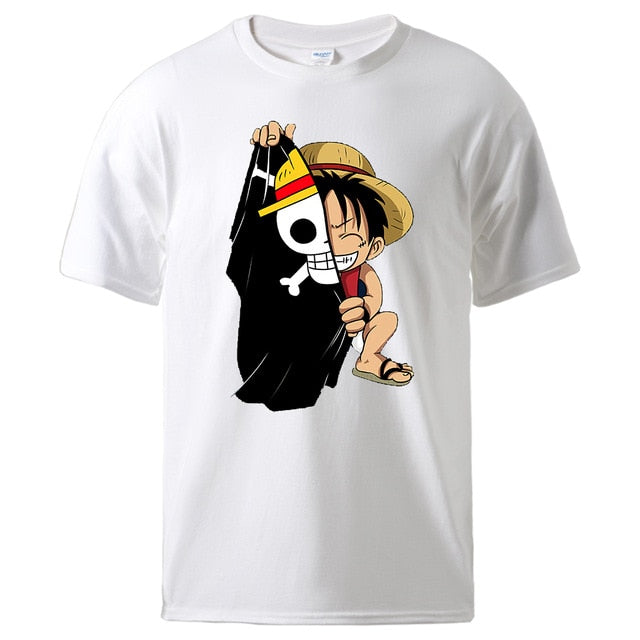 Luffy Half Face T-Shirt