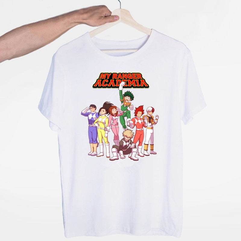 My Hero Academia x Power Rangers T-Shirt My Hero Academia