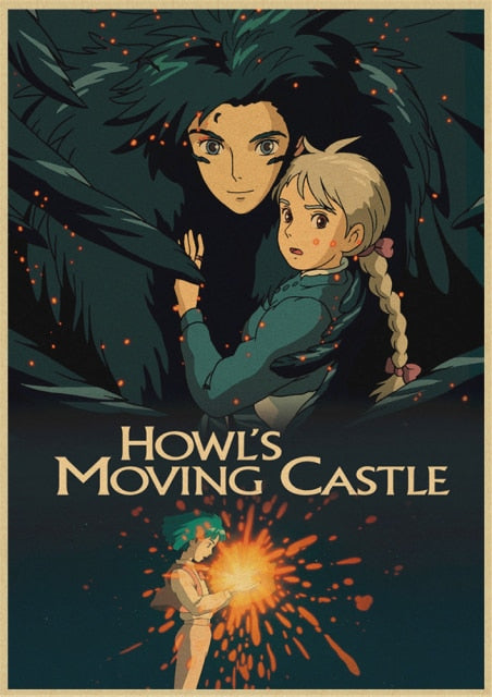 Howl's Moving Castle Poster Howl's Moving Castle