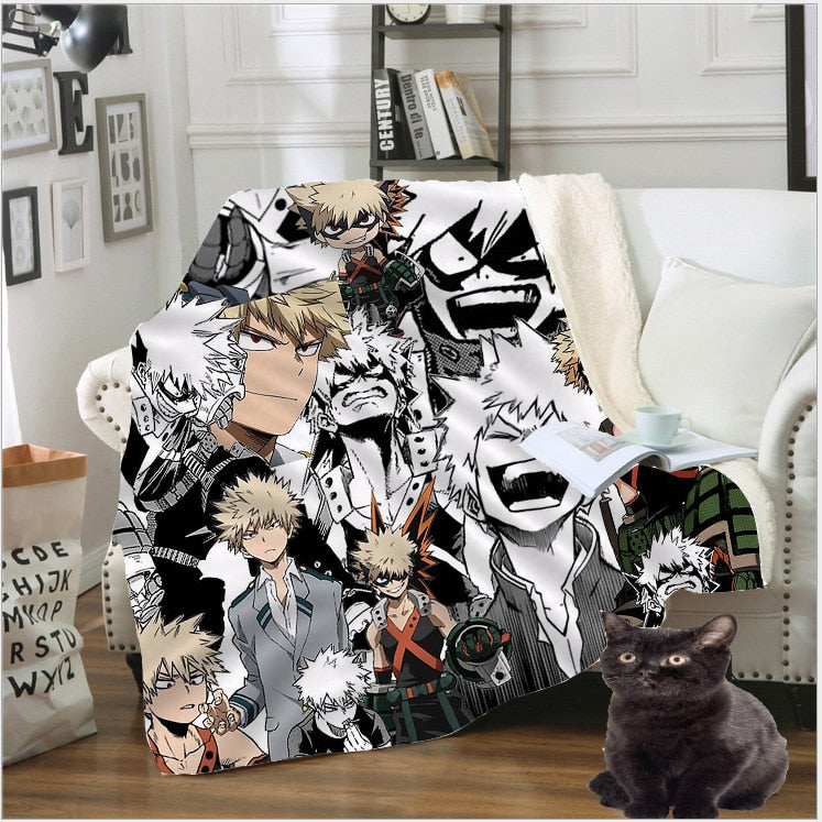 Katsuki Bakugo Blanket My Hero Academia