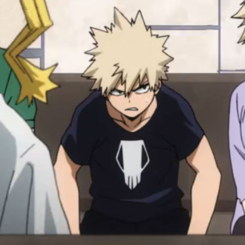 Bakugou Skull T Shirt ANIMEWELRY