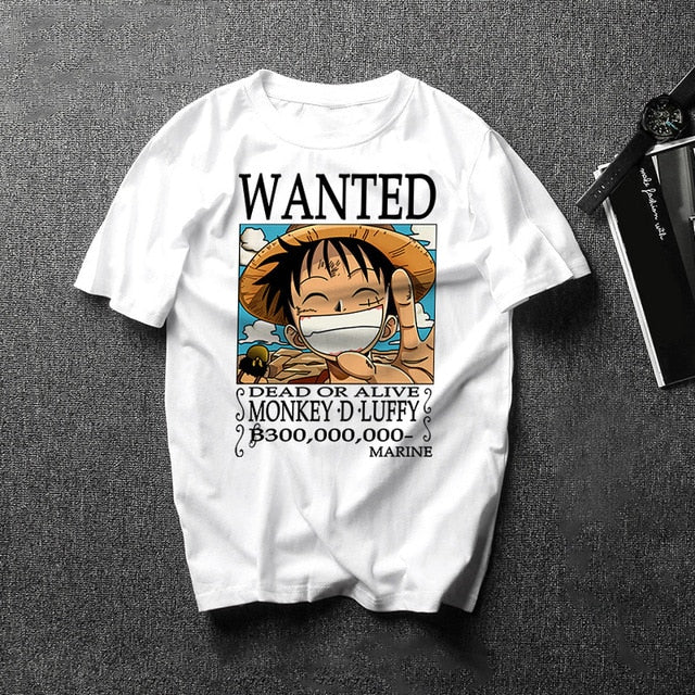Monkey D. Luffy Wanted T-Shirt One Piece