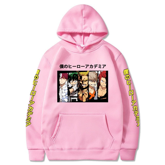 My Hero Academia Characters Hoodie