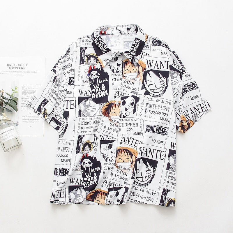 One Piece Button Up Shirt