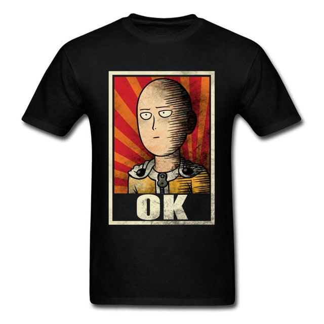 Saitama OK T-Shirt One Punch Man