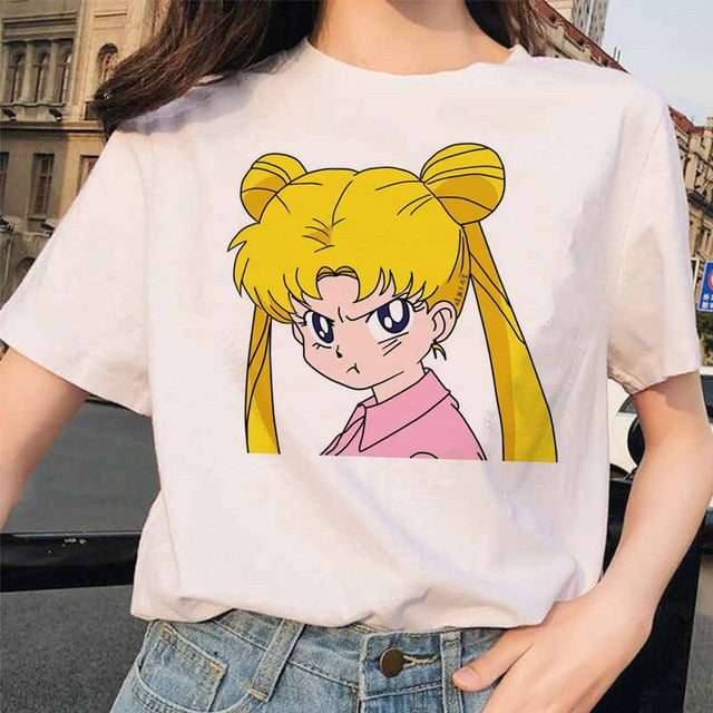Angry Sailor Moon T-Shirt Sailor Moon
