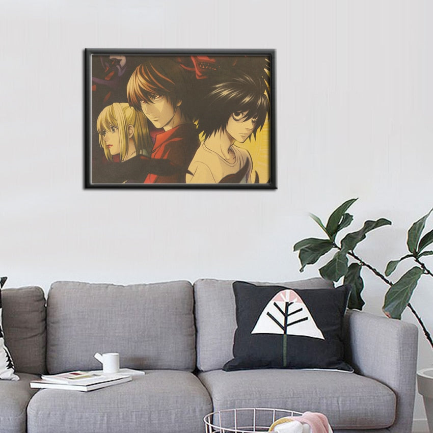 Light & L & Misa Poster (52x36cm) Death Note