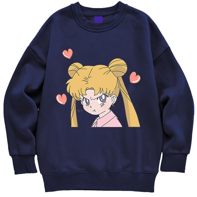 Angry Sailor Moon Sweatshirt