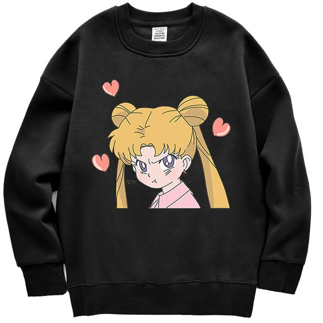 Angry Sailor Moon Sweatshirt