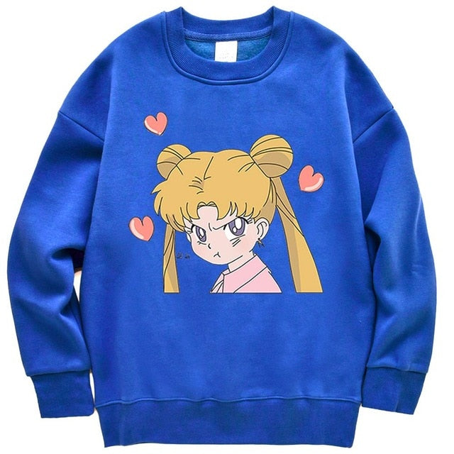 Angry Sailor Moon Sweatshirt