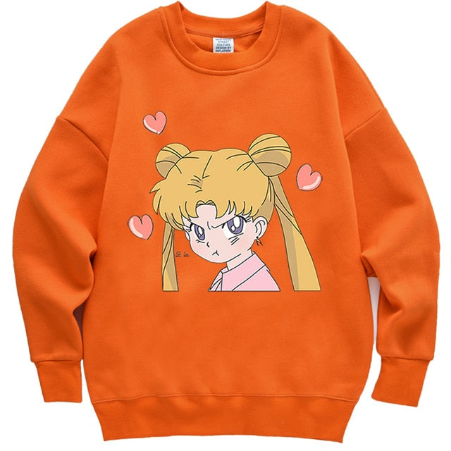 Angry Sailor Moon Sweatshirt
