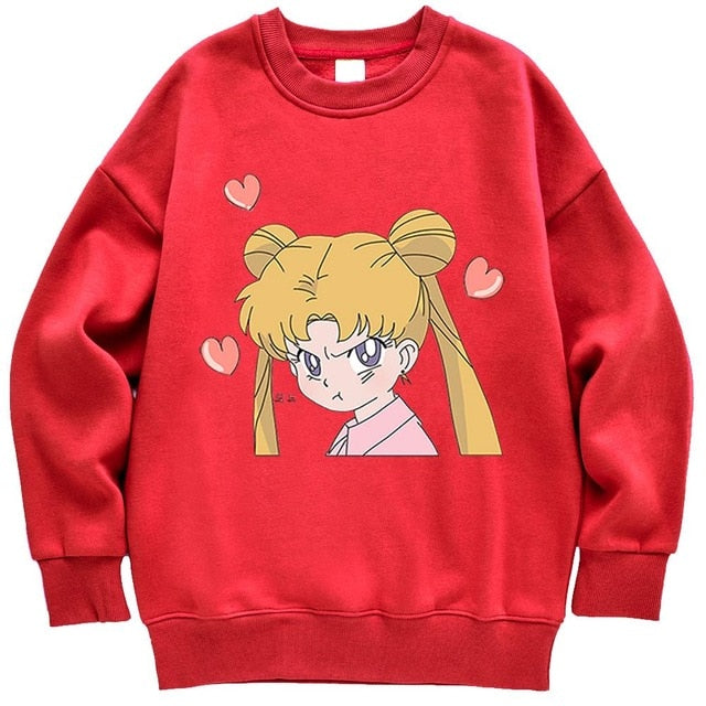 Angry Sailor Moon Sweatshirt