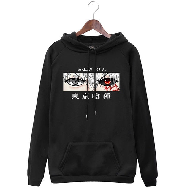 Kaneki Ken Eyes Hoodie Tokyo Ghoul