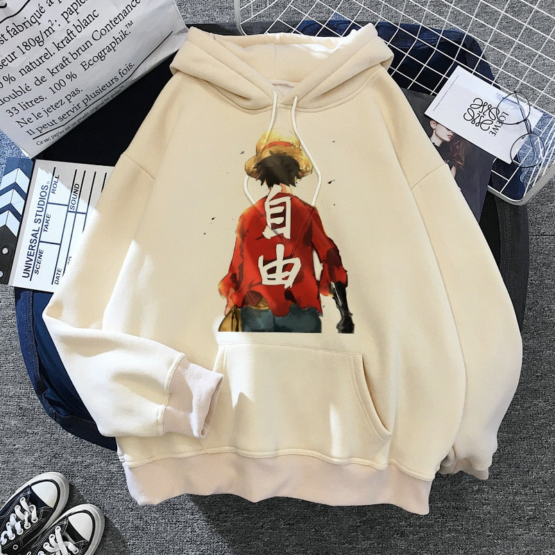 Monkey D. Luffy Back Hoodie One Piece