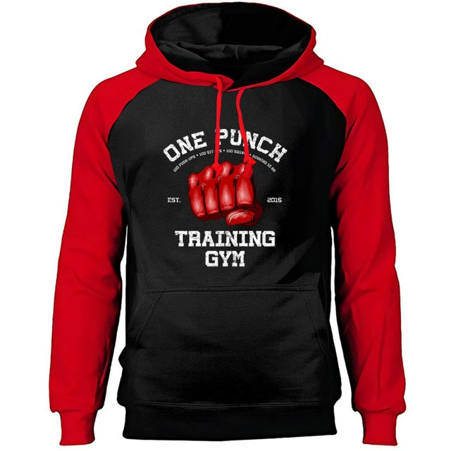 One Punch Training Gym Hoodie One Punch Man