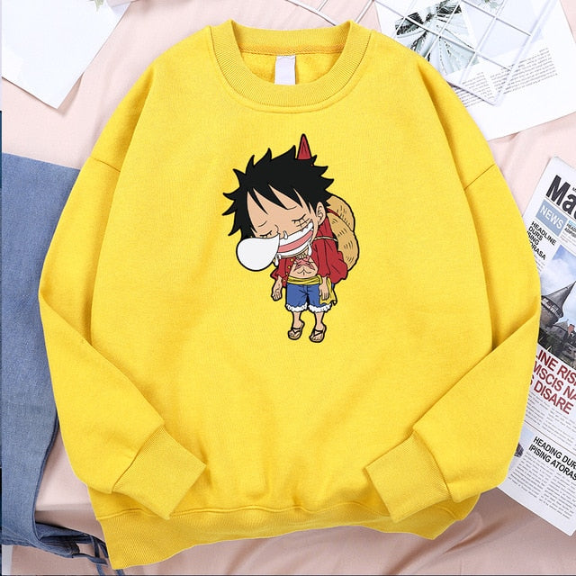 Luffy Sleeping Sweatshirt