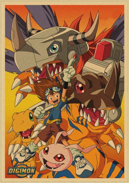Digimon Wall Sticker Digimon