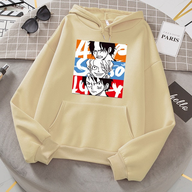 Ace & Sabo & Luffy Hoodie