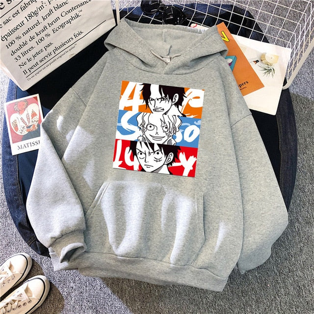 Ace & Sabo & Luffy Hoodie