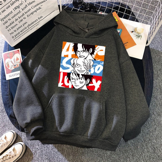 Ace & Sabo & Luffy Hoodie