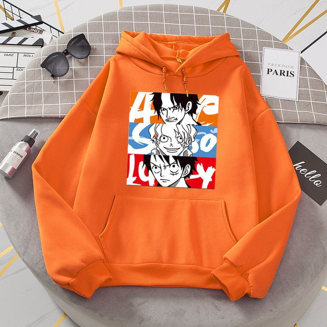 Ace & Sabo & Luffy Hoodie