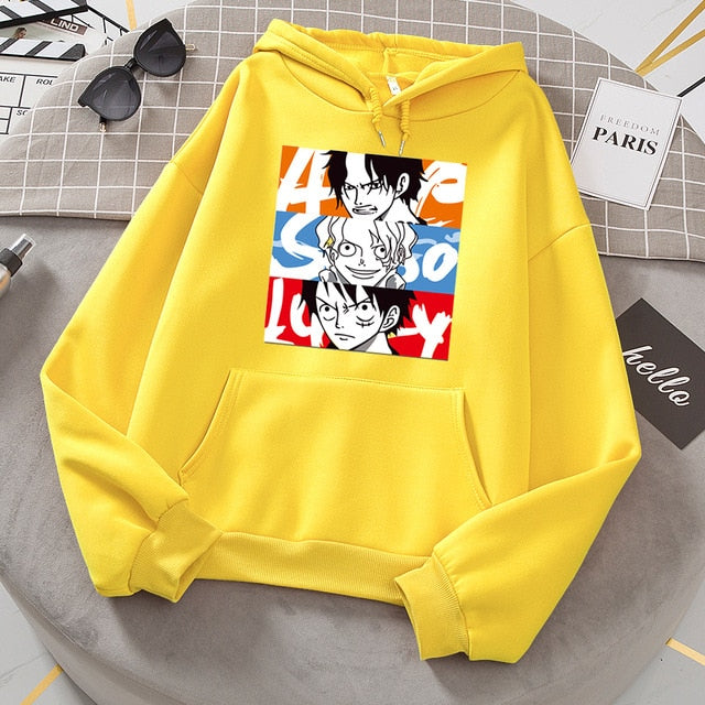 Ace & Sabo & Luffy Hoodie