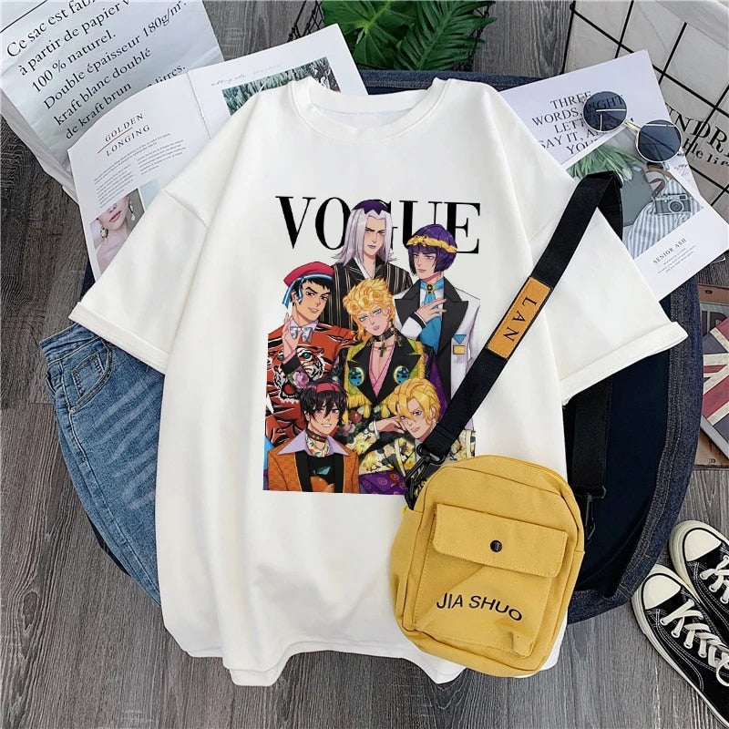 JoJo's Vogue T-Shirt Jojos Bizarre Adventure