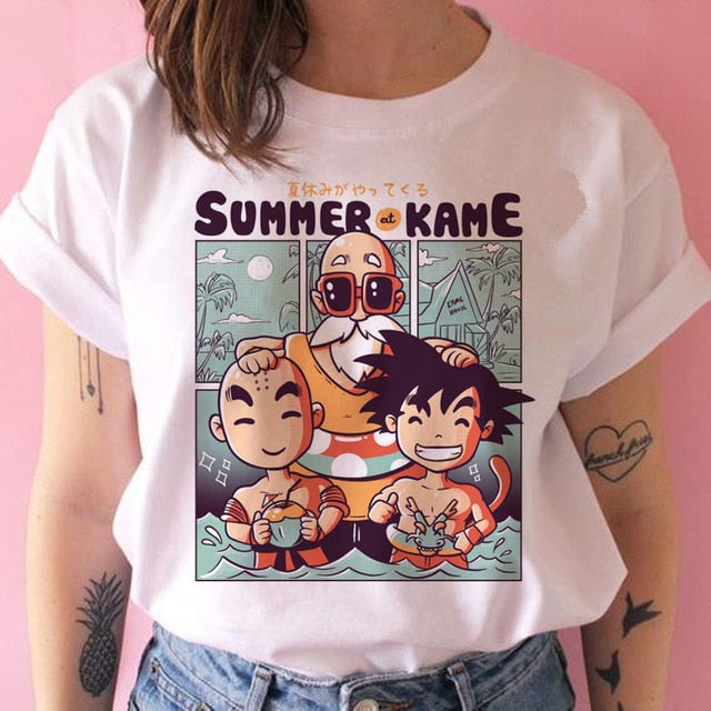 Summer at Kame T-Shirt Dragon Ball Z