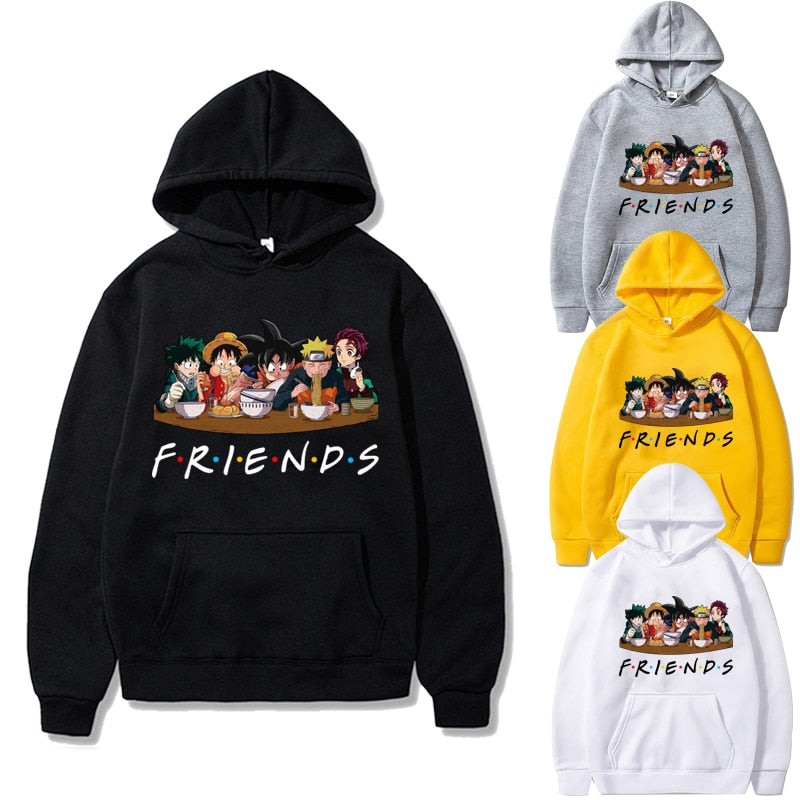 Friends Eating Hoodie