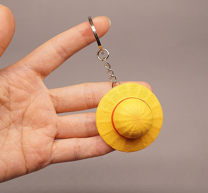 Luffy Straw Hat Keychain One Piece