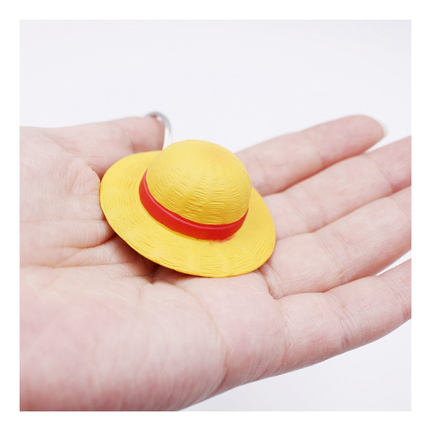 Luffy Straw Hat Keychain