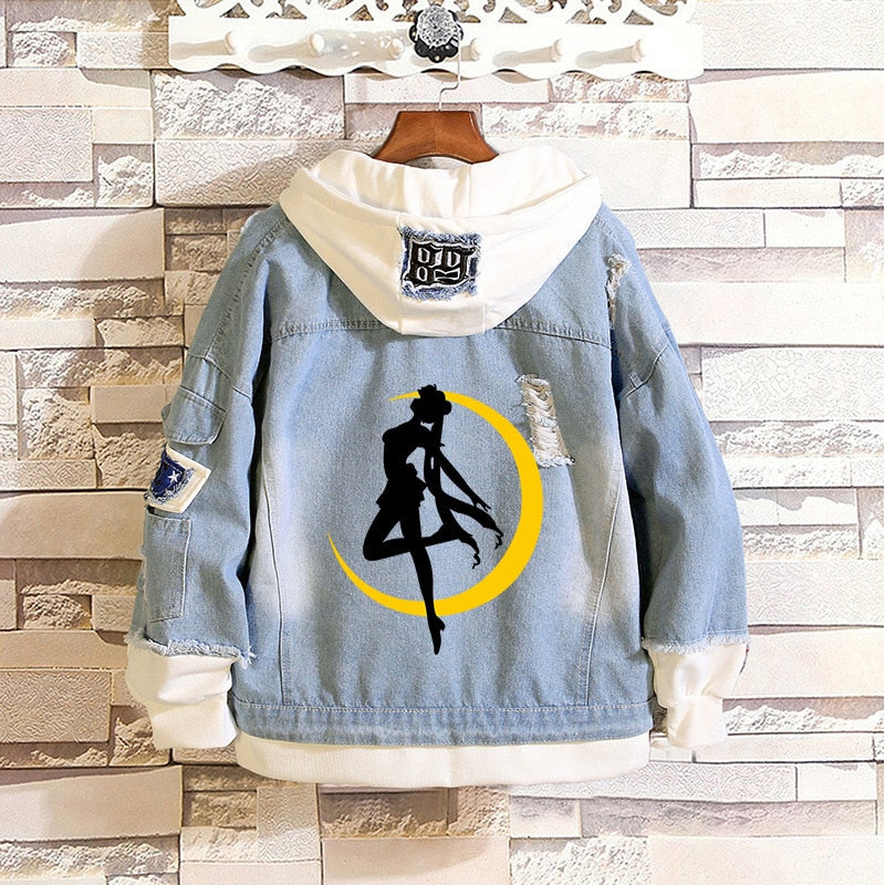 Sailor Moon Denim Jacket Sailor Moon