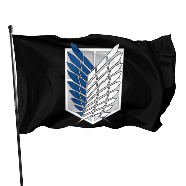 Wings of Liberty Flag Attack on Titan