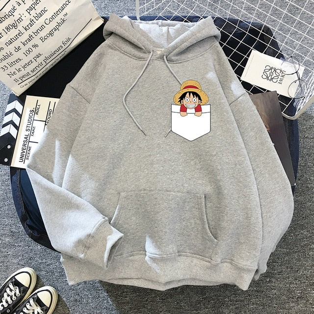 Luffy Pocket Hoodie One Piece