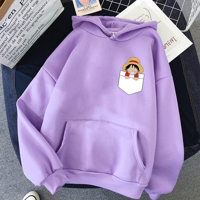 Luffy Pocket Hoodie