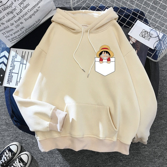 Luffy Pocket Hoodie