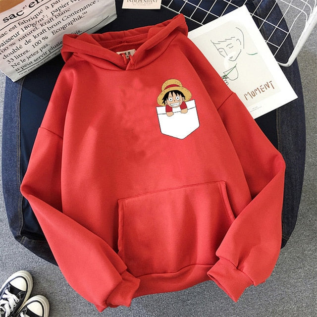 Luffy Pocket Hoodie