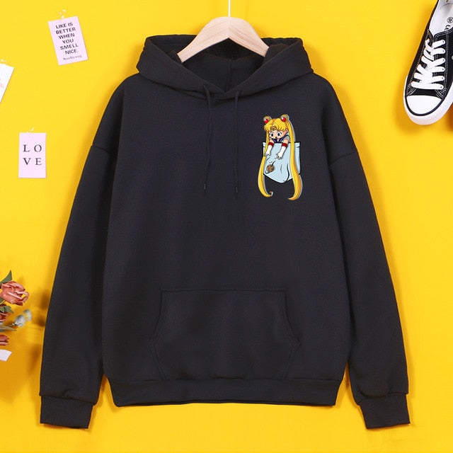 Sailor Moon Pocket Hoodie