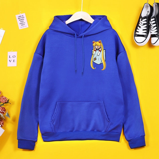 Sailor Moon Pocket Hoodie