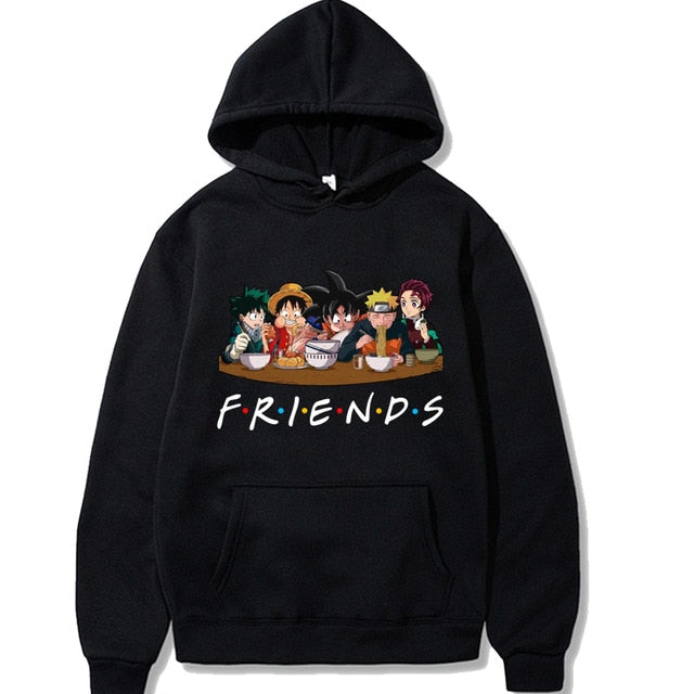 Friends Eating Hoodie