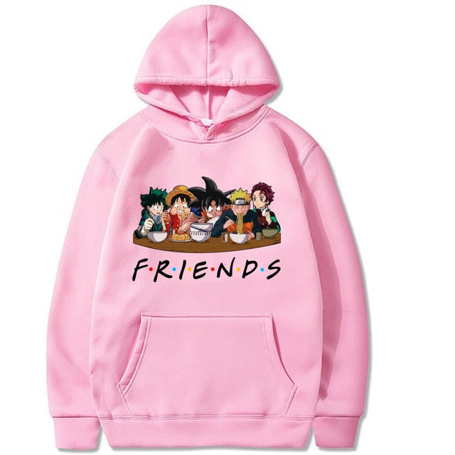 Friends Eating Hoodie