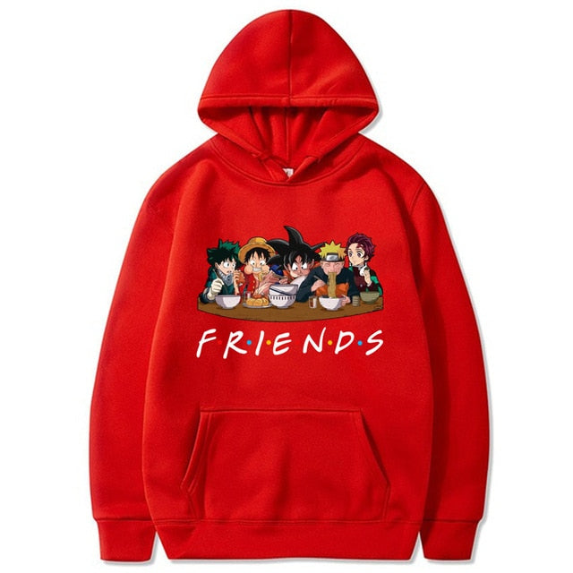 Friends Eating Hoodie