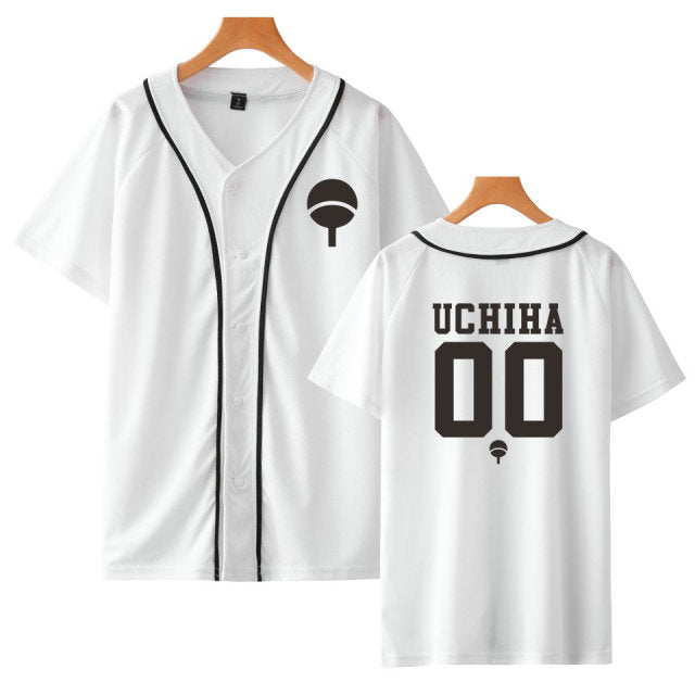 Uchiha Clan Baseball Jersey Naruto