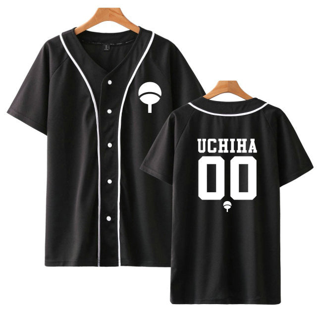 Uchiha Clan Baseball Jersey Naruto