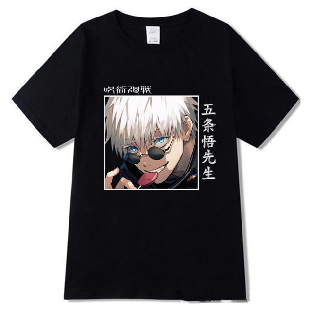 Satoru Gojo x Sunglasses T-Shirt Jujutsu Kaisen