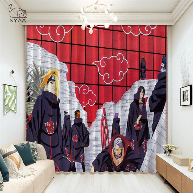 Akatsuki Clan Curtain Naruto