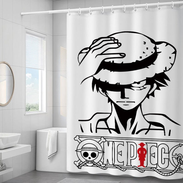 One Piece Shower Curtain One Piece