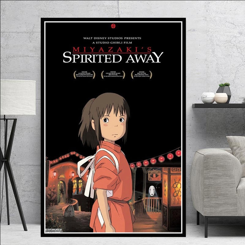 Spirited Away Movie Poster Spirited Away